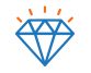 quality icon of a diamond